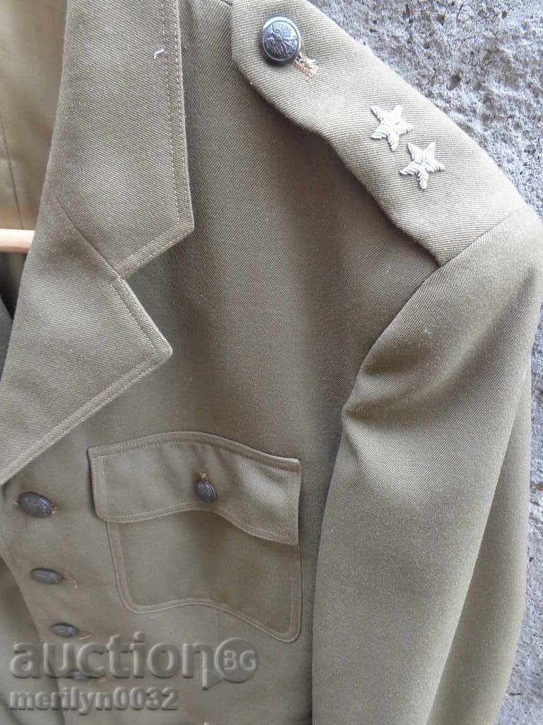 Офицерска куртка ФРГ 60-те гододини пагон колан униформа - 5 Офицерска куртка ФРГ 60-те гододини пагон колан униформа - 5