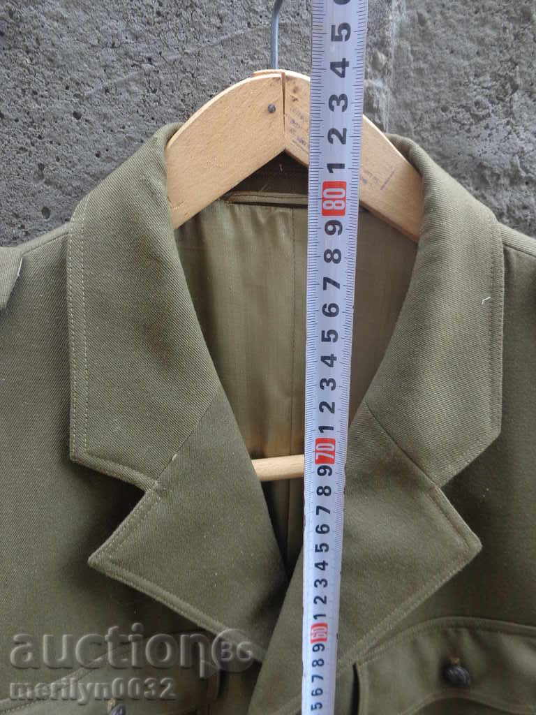 Офицерска куртка ФРГ 60-те гододини пагон колан униформа - 7 Офицерска куртка ФРГ 60-те гододини пагон колан униформа - 7