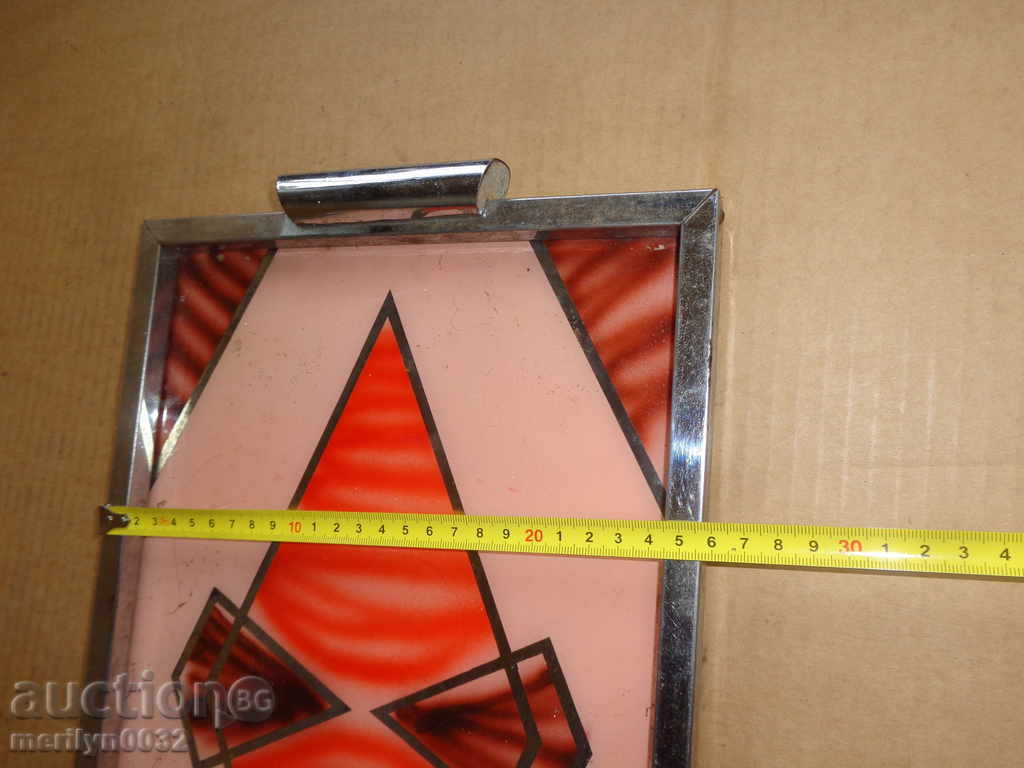 Old tray, glass, teapot early 20th century with price 49.00 BGN | € 25.05