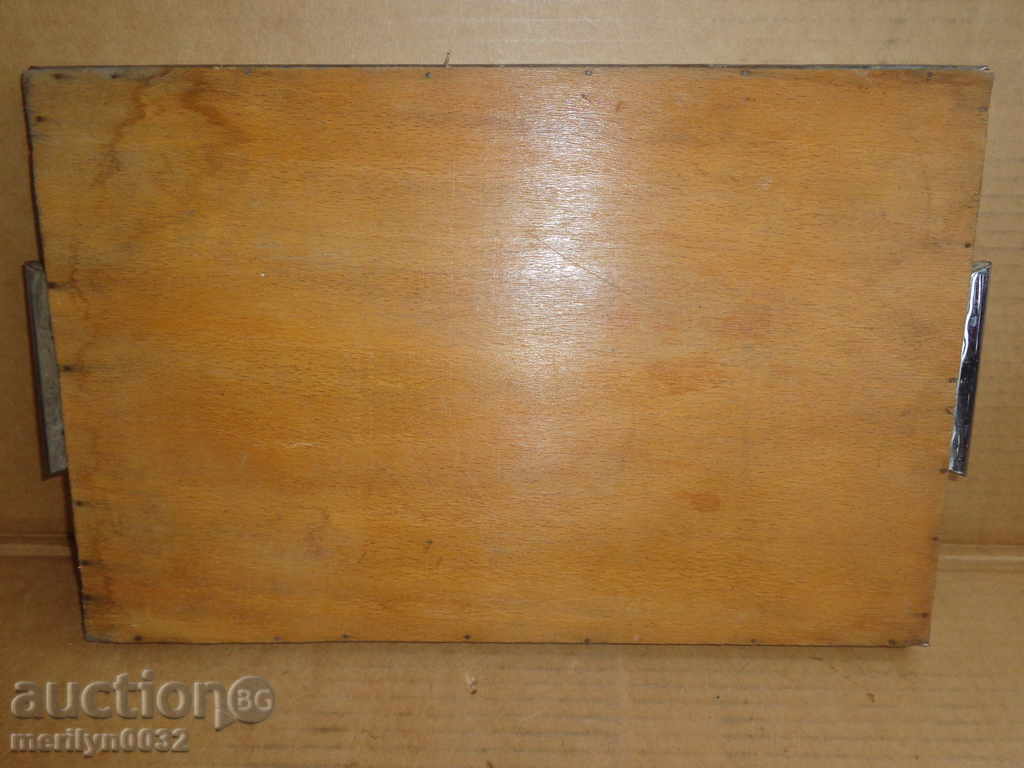 Delivery of Old tray, glass, teapot early 20th century