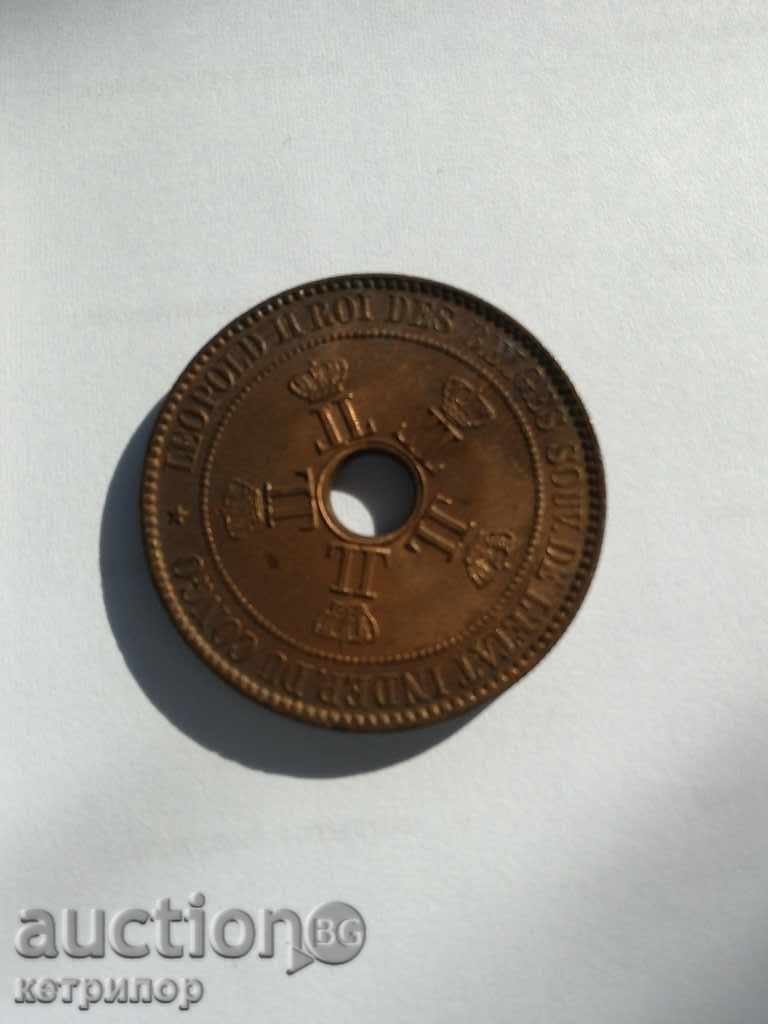 10 cents 1888 Belgian Congo with price 65.00 BGN | € 33.23 10 cents 1888 Belgian Congo with price 65.00 BGN | € 33.23