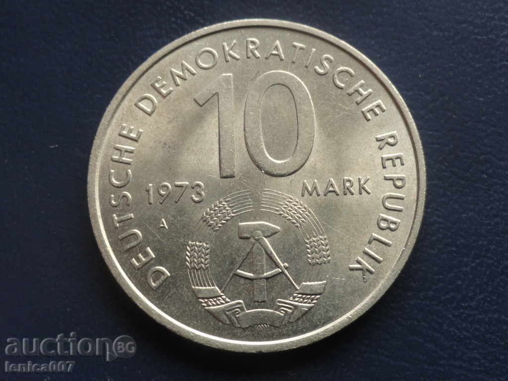 Германия (ГДР) 1973г. - 10 марки с цена € 4.80 | 9.39 лв.