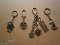 lot of key chains