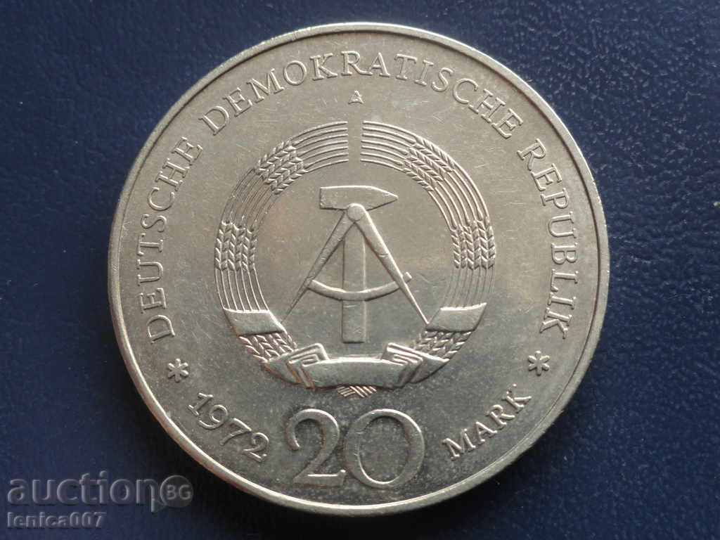 Germany (GDR) 1972 - 20 marks with price 9.40 BGN | € 4.81 Germany (GDR) 1972 - 20 marks with price 9.40 BGN | € 4.81