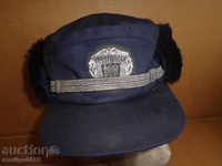 pălărie de poliție capac capac formă uniformă de iarnă de zi cu zi