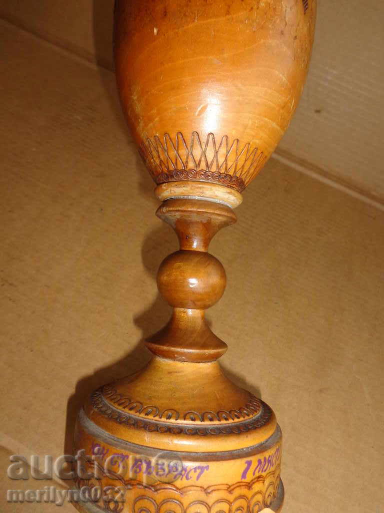 Wooden prize draw, winner, laureate, excellent - 5 Wooden prize draw, winner, laureate, excellent - 5