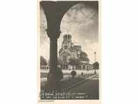 Παλιά καρτ-ποστάλ - Σόφια Εκκλησία «Αλέξανδρος Νιέφσκι»