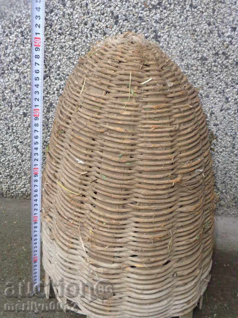 Very old knit hive threshing basket wooden basket primitive with price 79.00 BGN | € 40.39 Very old knit hive threshing basket wooden basket primitive with price 79.00 BGN | € 40.39