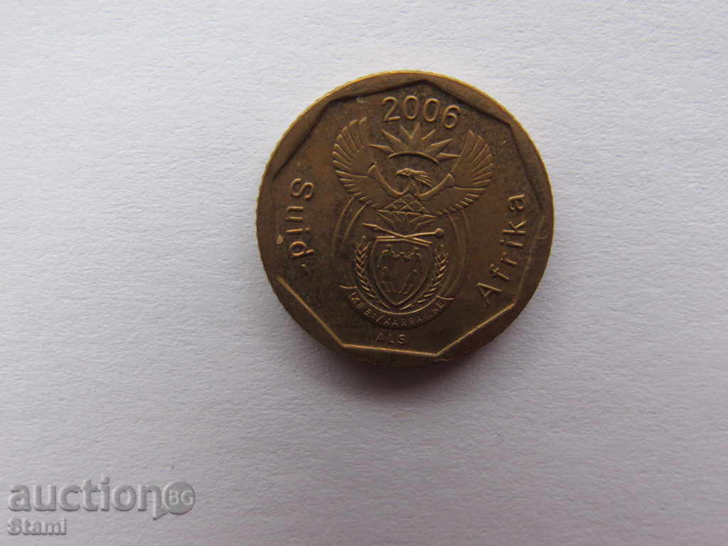 Auction 10 cents 2006 year South Africa, 329 m Auction 10 cents 2006 year South Africa, 329 m