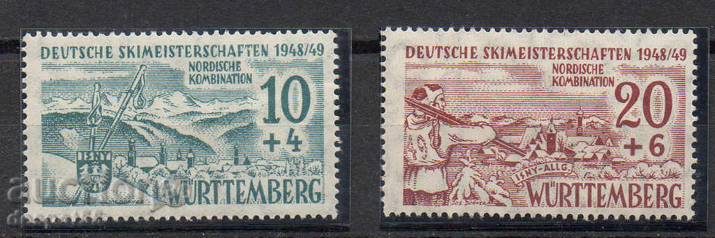 1949. Germania. zona franceză. Württemberg.