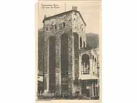 Антикварна пощенска картичка- Рилски монастир, Хрельова кула
