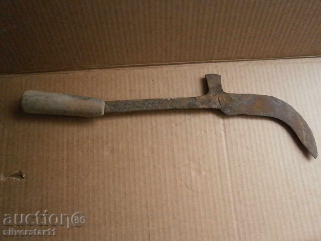 old handmade hammer 13 - 7