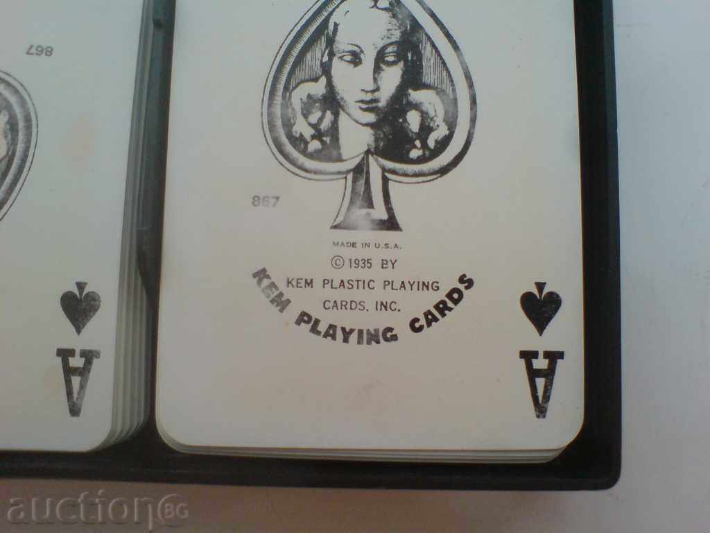 Αρχικό παλιά αμερικανική κάρτες - 1935 πλαστικό με τιμή 14.99 BGN | € 7.66