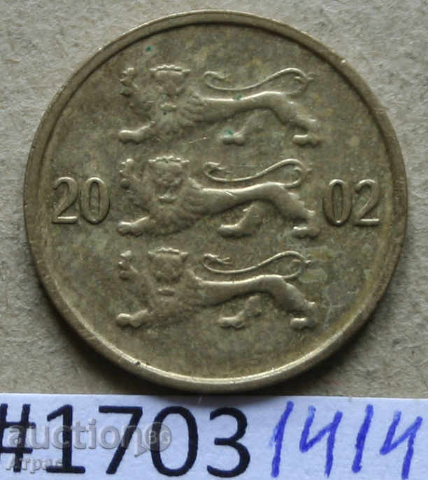 10 cenți 2002 Estonia cu preț € 0.36 | 0.70 BGN 10 cenți 2002 Estonia cu preț € 0.36 | 0.70 BGN
