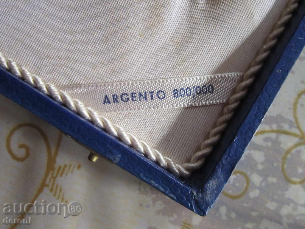 Italian wooden box box for silverware 1882 - 5 Italian wooden box box for silverware 1882 - 5