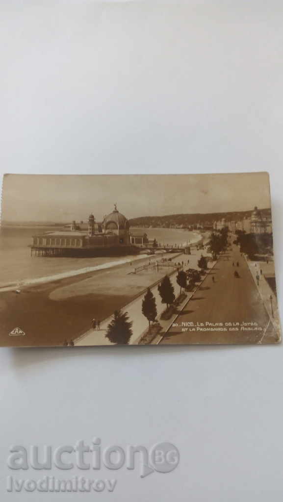The Nice Le Palais de la Jetee and the Promenade des Anglais