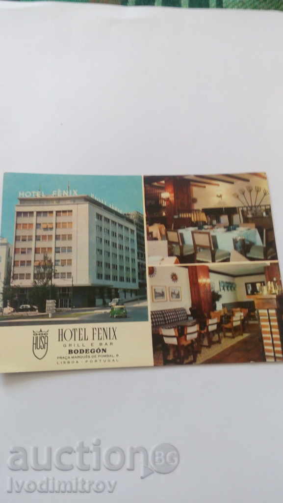 Пощенска картичка Lisboa Hotel Fenix