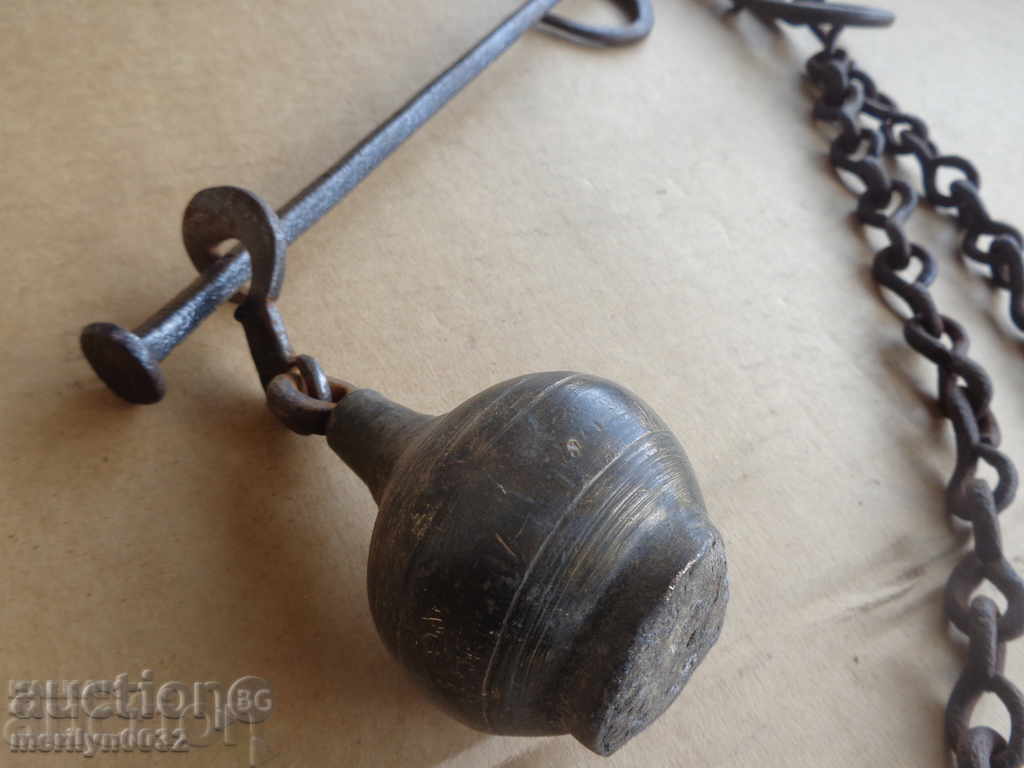 Ottoman steelyard scale with a mace-shaped weight - 5 Ottoman steelyard scale with a mace-shaped weight - 5