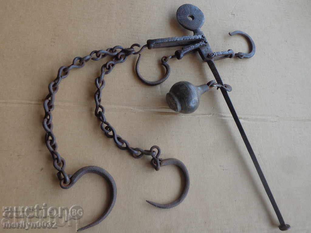 Ottoman steelyard scale with a mace-shaped weight - 7 Ottoman steelyard scale with a mace-shaped weight - 7