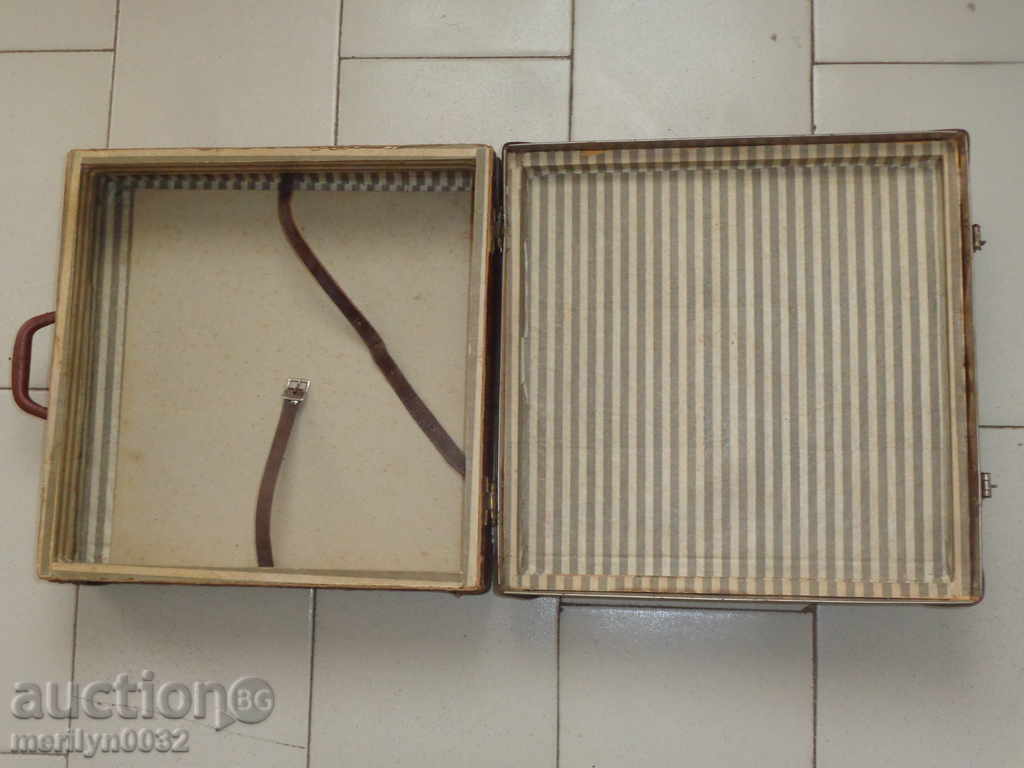 Very old case for vinyl plates 20th century 20th century bag - 5 Very old case for vinyl plates 20th century 20th century bag - 5
