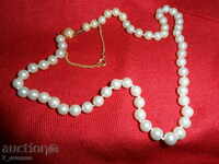 PELLET of pearls + string 44 cm