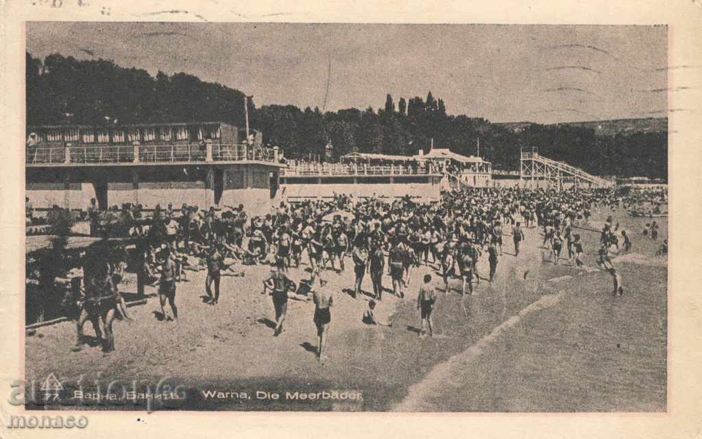 Old postcard - Varna, Banite