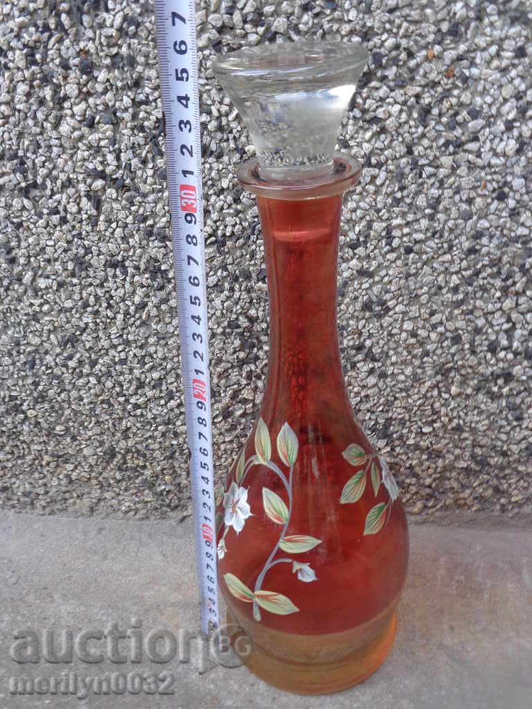 Delivery of Carnation plug earta bottle gilded painting of the 20th century