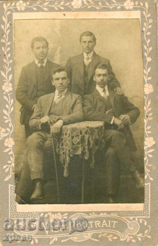 OLD PHOTO - CARDBOARD - M1012