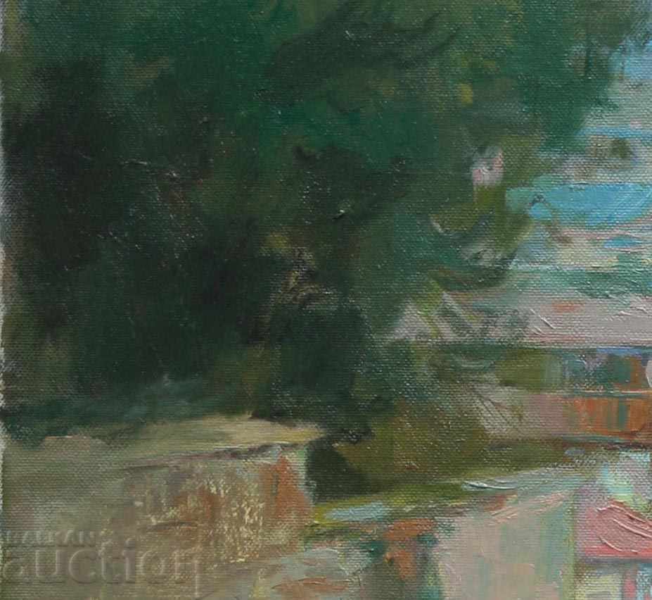 Livrarea În jurul orașului vechi - vopsele în ulei