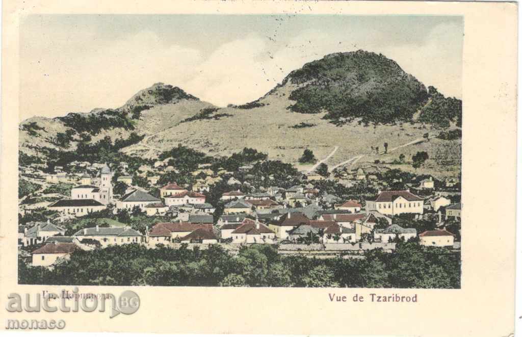 Antique postcard - Western suburbs, Tsaribroda