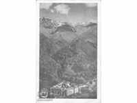 Стара пощенска картичка - Рилски манастир