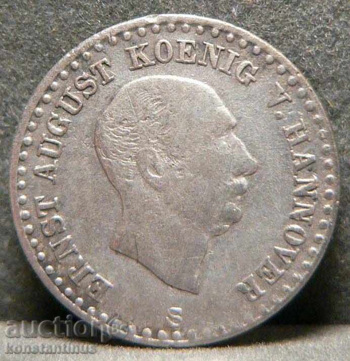 Hannover Germania 1/12 Thaler 1844 S Rare Silver cu preț € 17.90 | 35.01 BGN