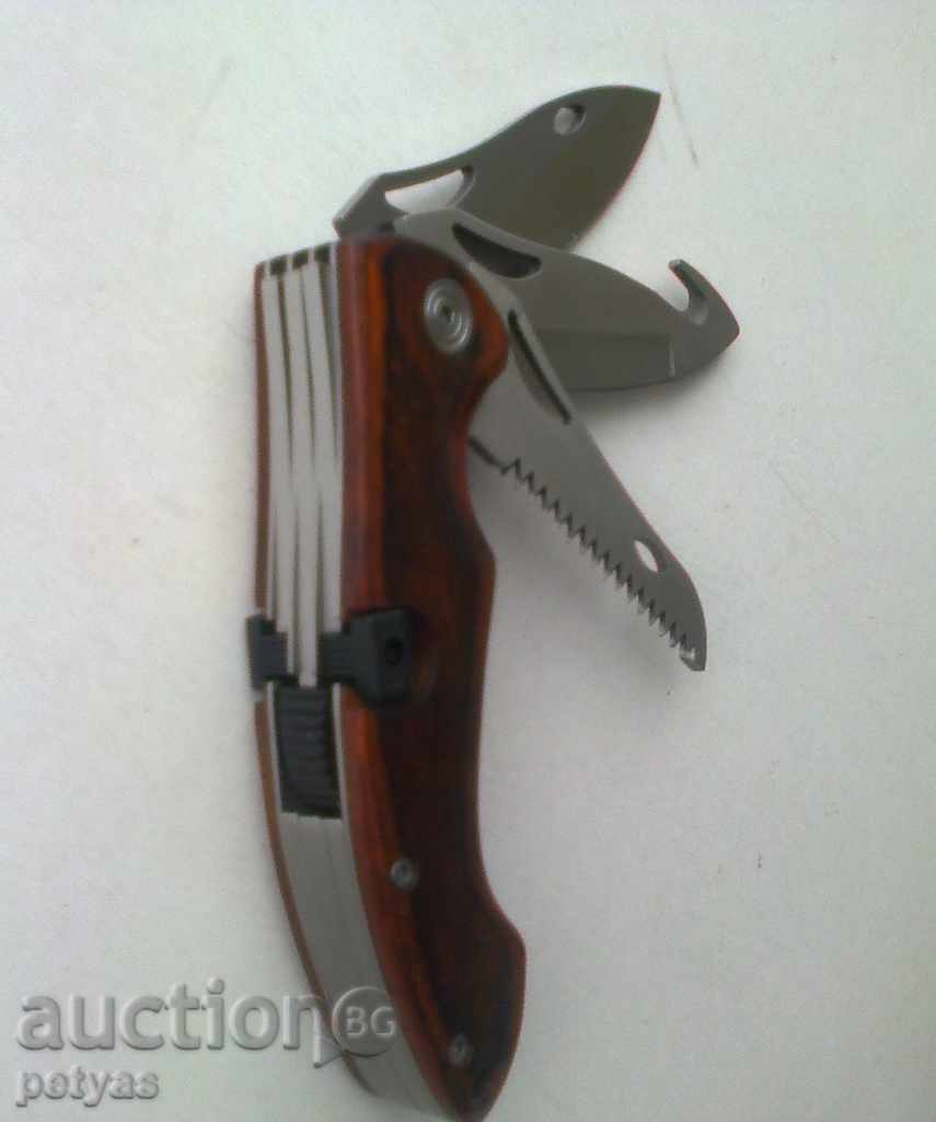 Foldable hunting knife JACK PYKE JKNPOA-black - 5 Foldable hunting knife JACK PYKE JKNPOA-black - 5