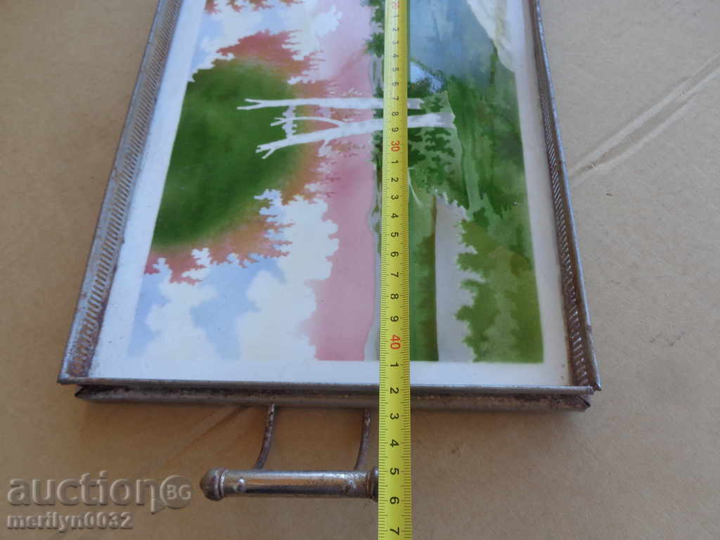 Auction Old tray, porcelain, casserole early 20th century Auction Old tray, porcelain, casserole early 20th century
