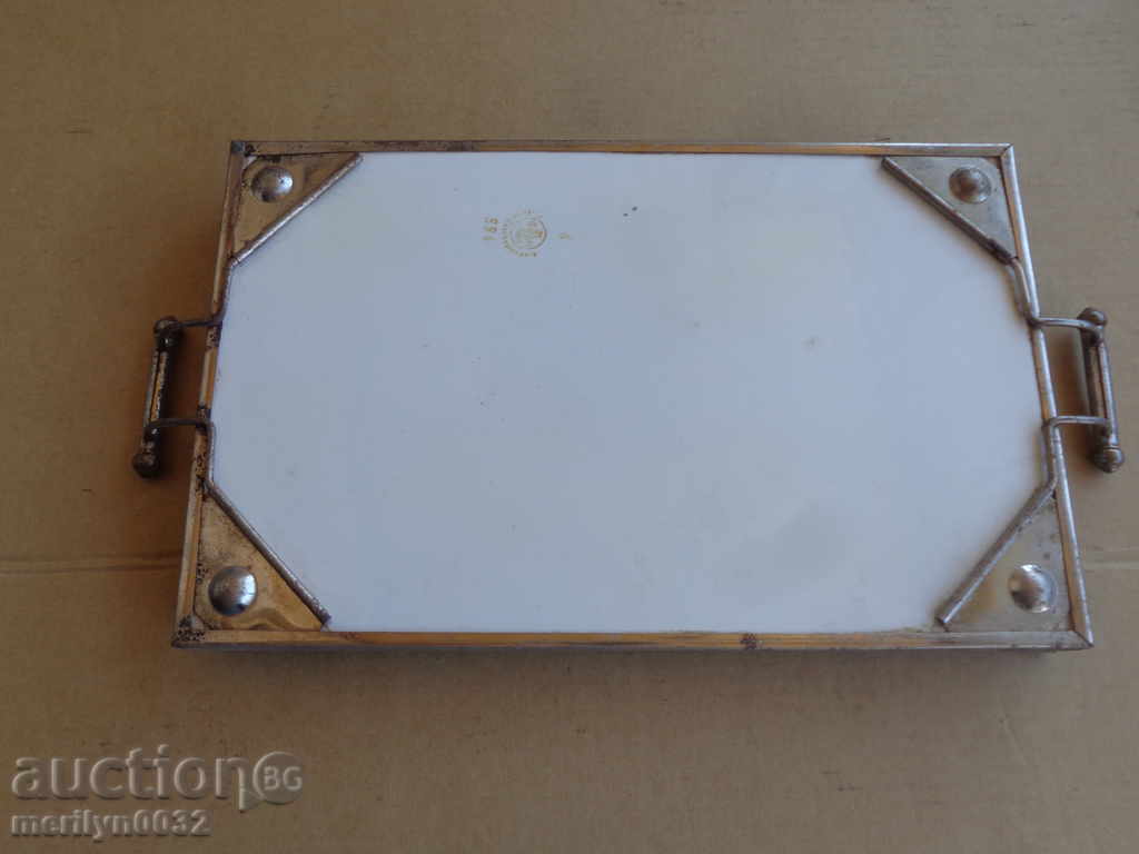 Old tray, porcelain, casserole early 20th century - 5 Old tray, porcelain, casserole early 20th century - 5