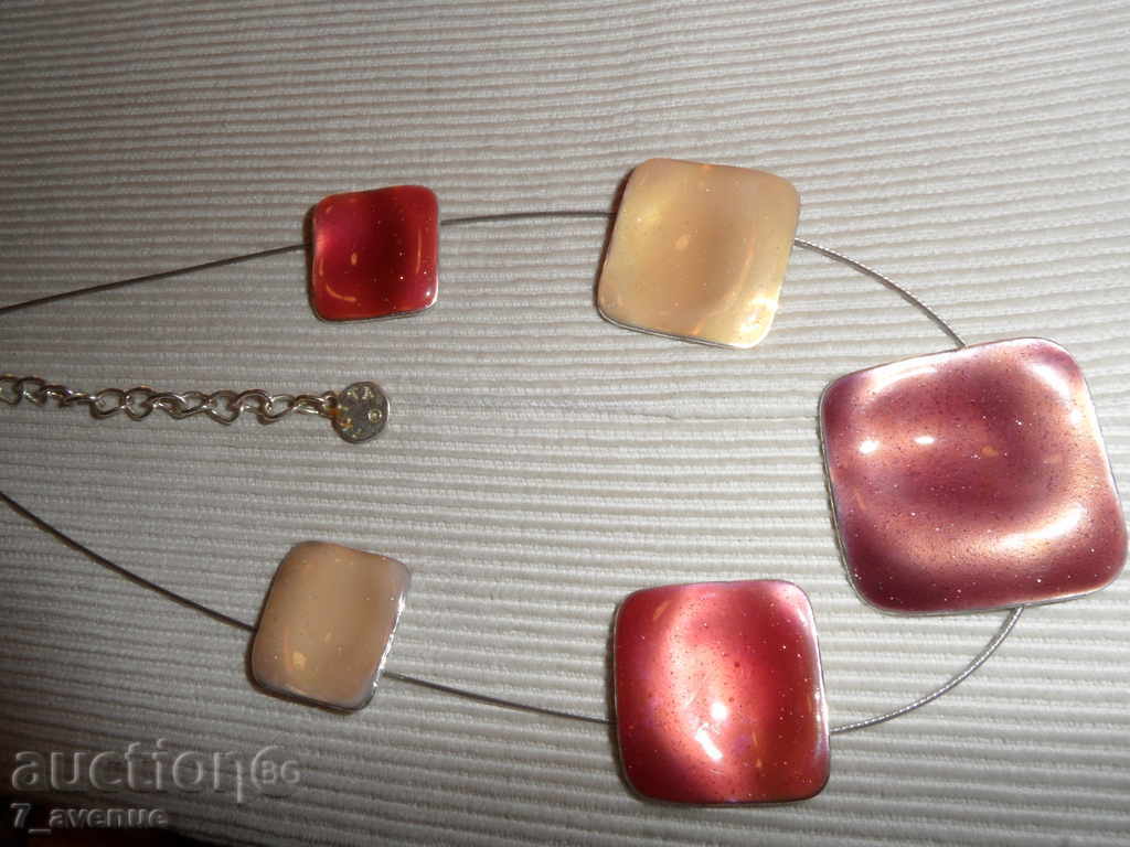 NECKLACE - colorful, with enamel 36/3/3cm Branded! IKITA NECKLACE - colorful, with enamel 36/3/3cm Branded! IKITA