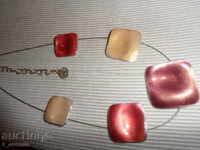 COLIER - colorat, cu email 36/3/3cm De firmă! IKITA