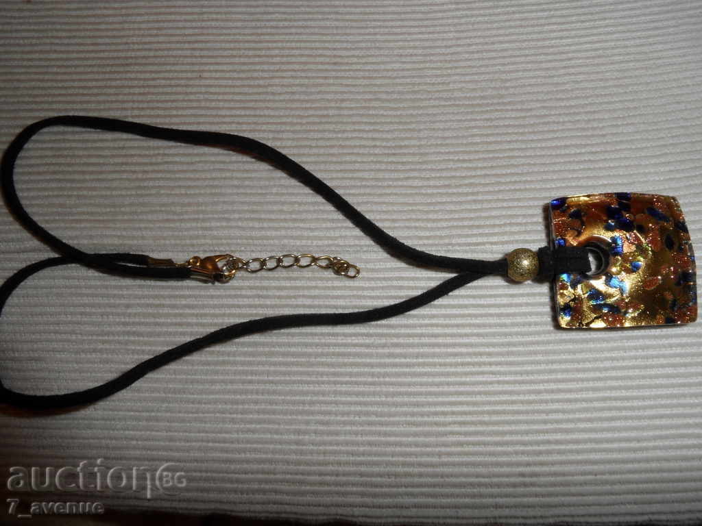 Livrarea COLIER cu Murano 44/3/3 cm De marcă ! ! !