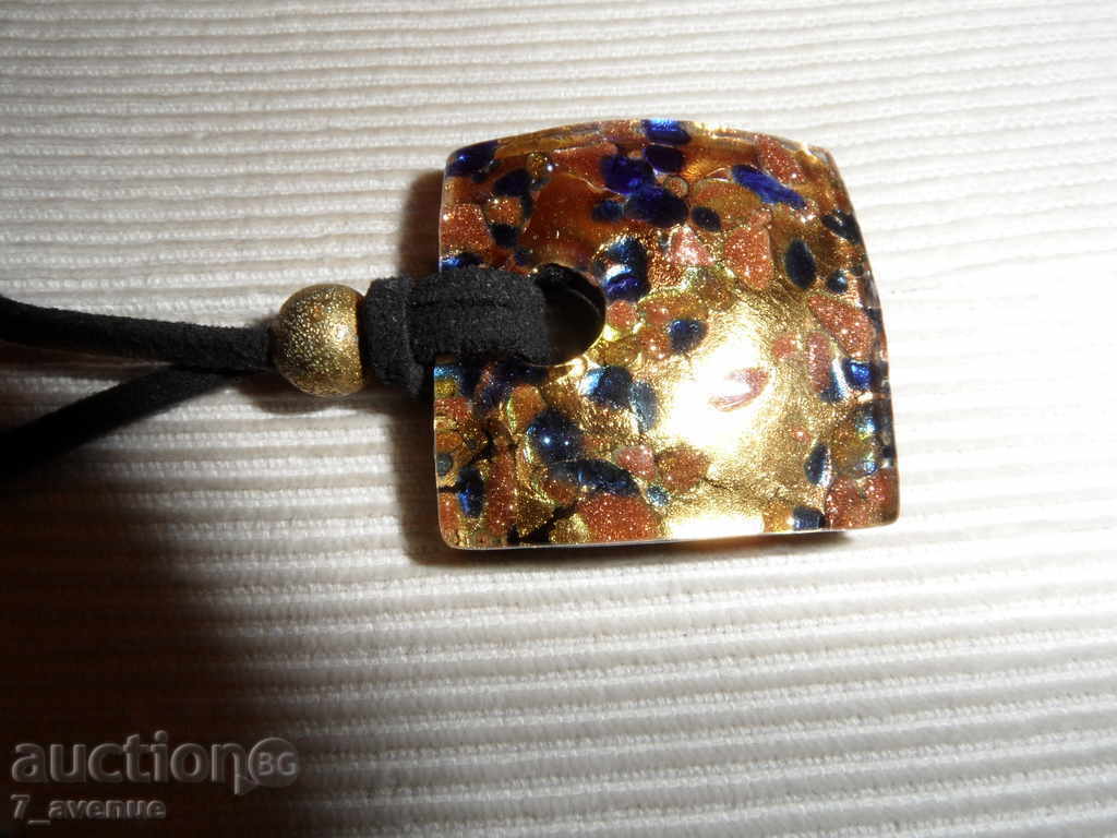COLIER cu Murano 44/3/3 cm De marcă ! ! !