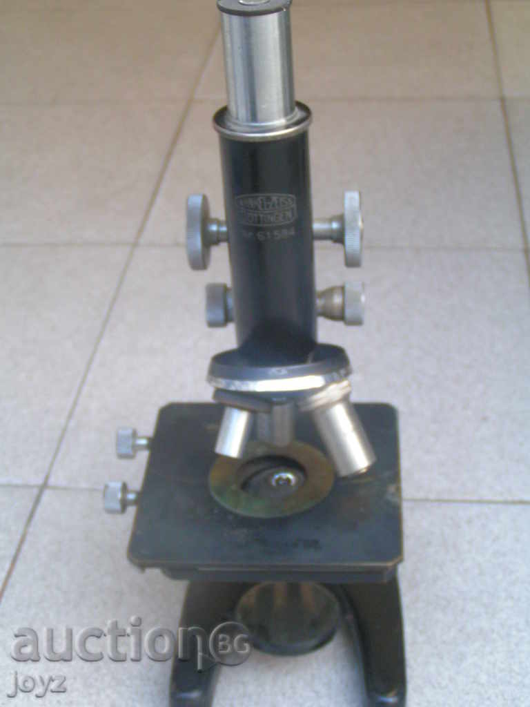 OLIVE MICROSCOPE "WINKEL - ZEISS" GOTINGEN - 1940 with price 190.00 BGN | € 97.15