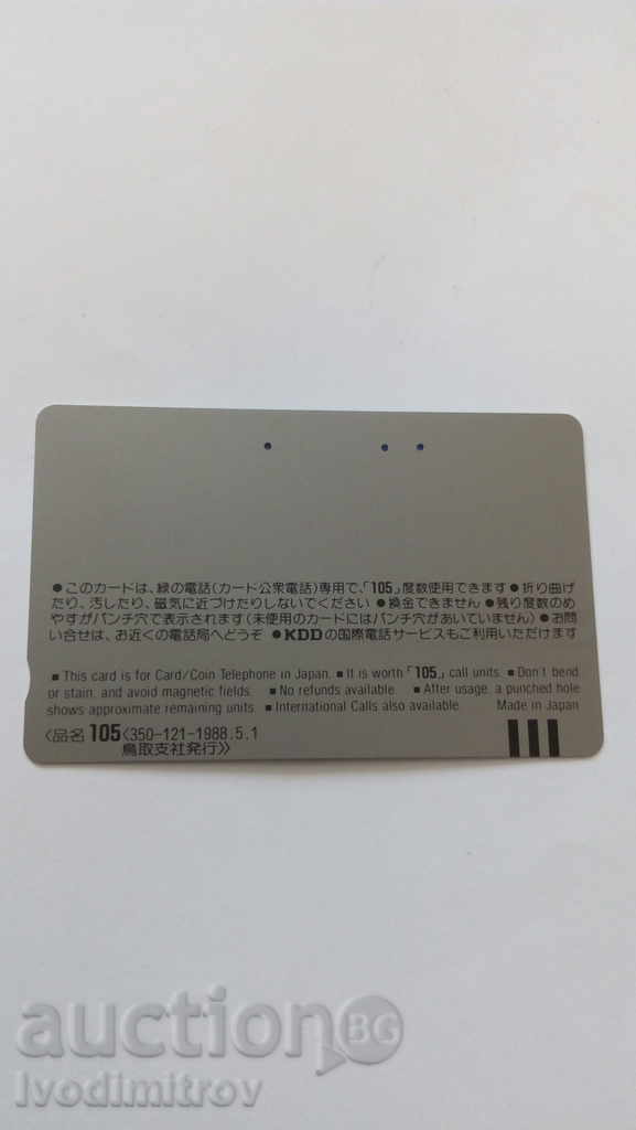 Map Japan NTT 105 units Mount Fuji with price 0.55 BGN | € 0.28