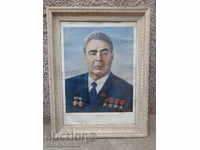 Portrait of Gen. s of the CPSU Leonid Ilic Brezhnev GOLYM