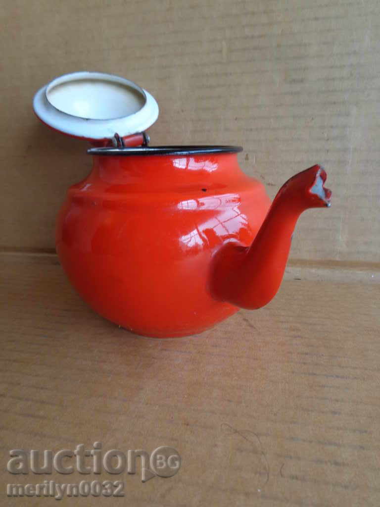 Enamelled pot, kettle, ketchup, kettle, wounded sod - 7 Enamelled pot, kettle, ketchup, kettle, wounded sod - 7
