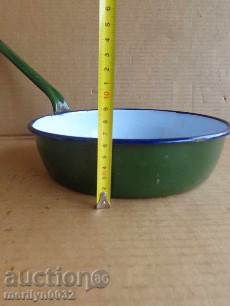 Enameled pan, pan, Kolarovgrad, early social - 5 Enameled pan, pan, Kolarovgrad, early social - 5