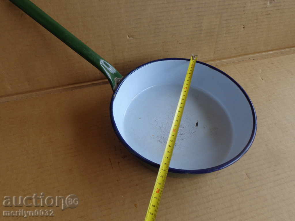 Enameled pan, pan, Kolarovgrad, early social - 6 Enameled pan, pan, Kolarovgrad, early social - 6