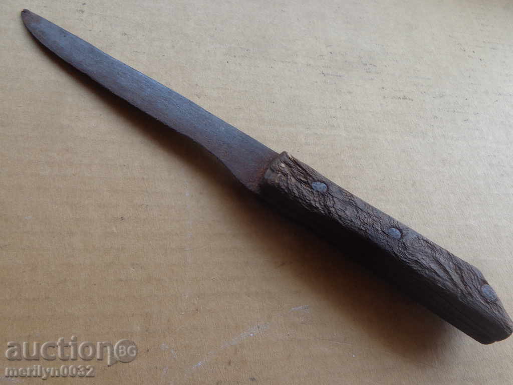 Delivery of Hand forged shepherd's knife with buffalo horns, karaoke Delivery of Hand forged shepherd's knife with buffalo horns, karaoke