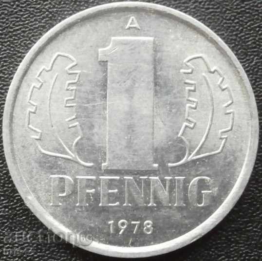 1 cent 1978 GDR