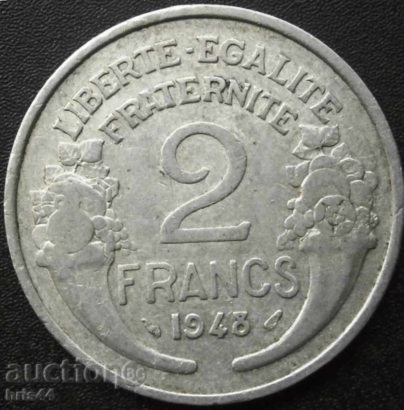 2 franci 1948 Franța