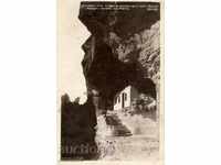 Old postcard - Varna, Aladzha Monastery