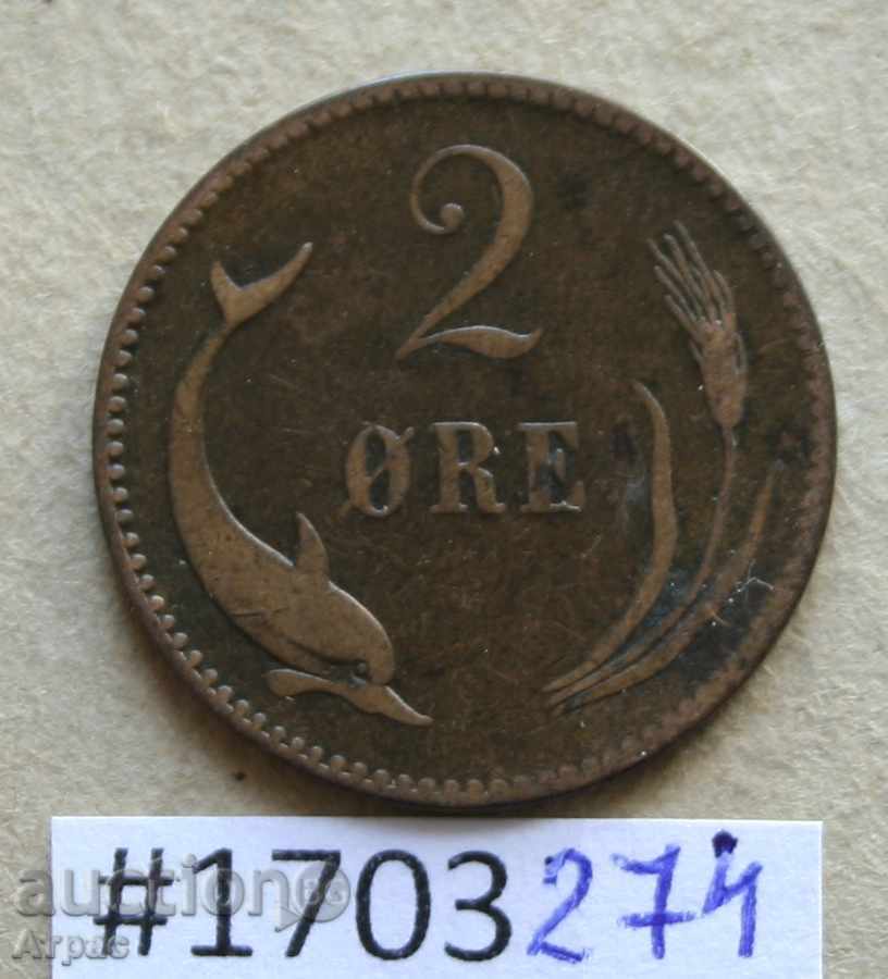 2 оре 1875  Дания